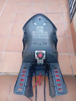 Portabebés Bicicleta Negro y Rojo