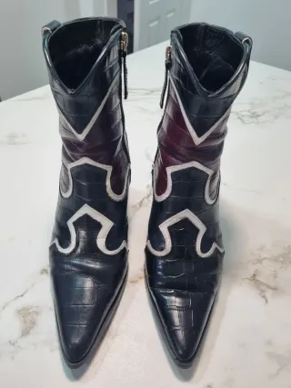 Botines Zara Piel Talla 39