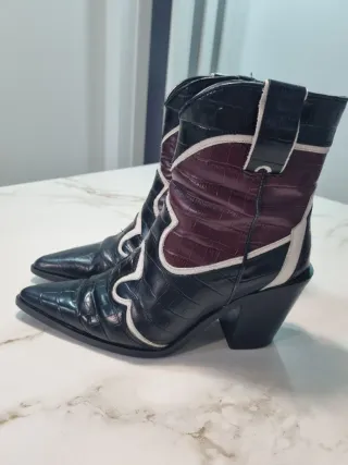 Botines Zara Piel Talla 39