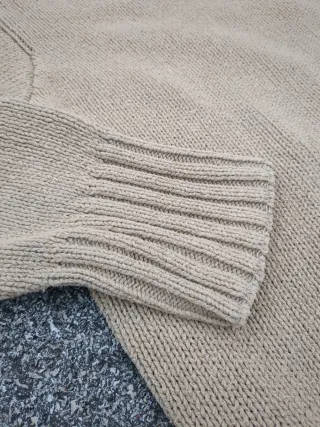 Jersey Polo Ralph Lauren Beige vintage vneck