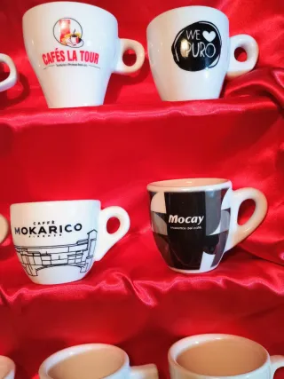 Tazzine caffè pubblicitarie