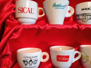 Tazzine caffè pubblicitarie