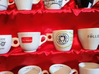 Tazzine caffè pubblicitarie