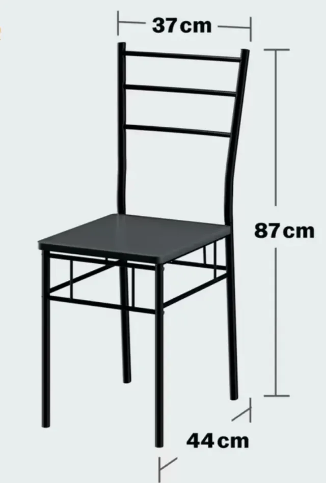 Mesa y 4 Sillas Comedor Cocina