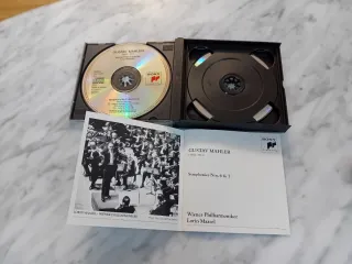 Mahler Sinfonías 6 & 7 Wiener Philharmoniker 3 CD