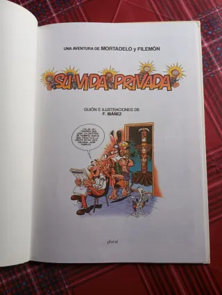 LIBRO MORTADELO Y FILEMÓN.