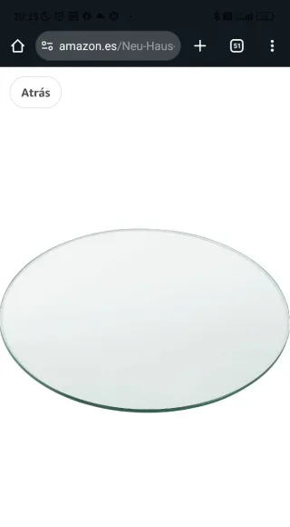 Cristal templado 110cm x 1cm