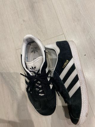Adidas Gazelle Negras Talla 38 2/3