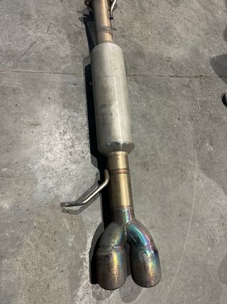 Escape artesanal inox golf 4