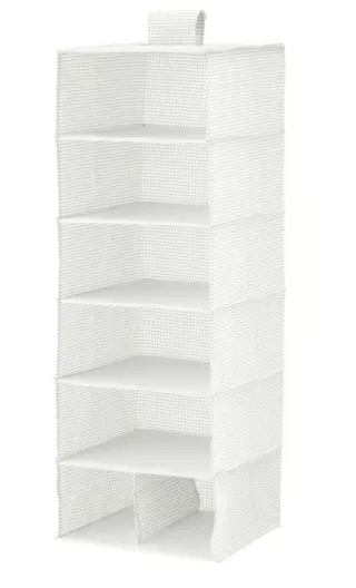 Organizador de armario colgante