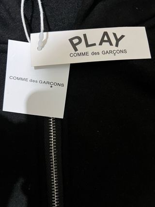 Sudadera Play Comme des Garçons Negra