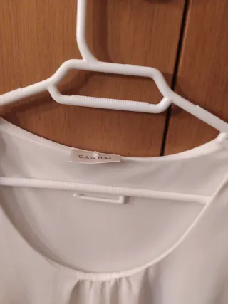 Blusa blanca elegante