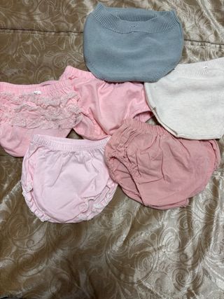 Set di 5 mutandine per neonati