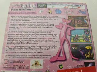 La Pantera Rosa Game Boy Advance Nuevo