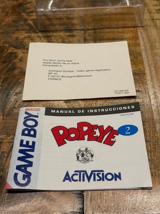Popeye 2 Game Boy “Erbe”