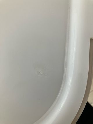 Trona Jane beige con estampado de osos