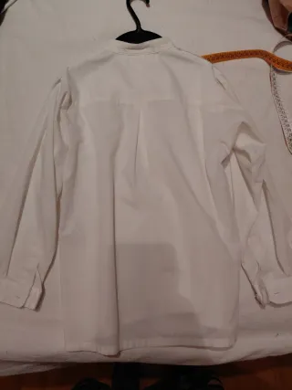 Camisa niño fallero/vendimia blanco