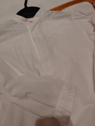 Camisa niño fallero/vendimia blanco