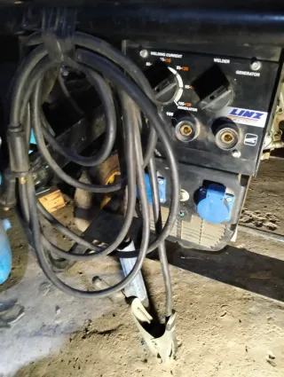 Generador Soldador 17.3CV Marcá Ayerbe Motor Honda