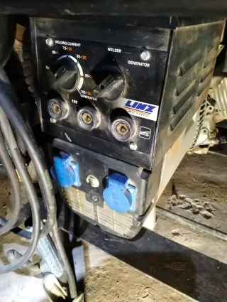 Generador Soldador 17.3CV Marcá Ayerbe Motor Honda