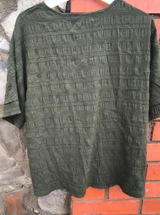 Blusa Shein Verde Talla M