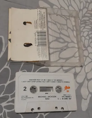 Cinta Cassette Michael Jackson Bad