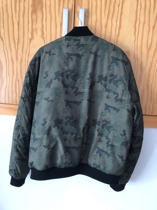Chaqueta Bomber Militar Camuflaje XXL