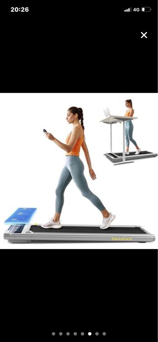 Cinta de andar y correr compacta