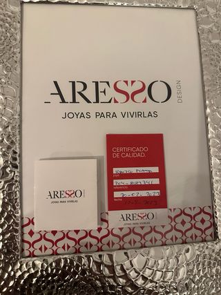 Marco de fotos Aresso Plata 18x24