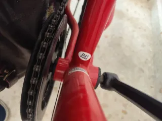 Bicicleta infantil roja MONSTER