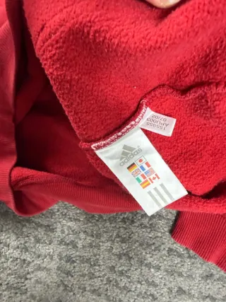 ¡¡OFERTA!! Talla S Sudadera Adidas Roja Vintage