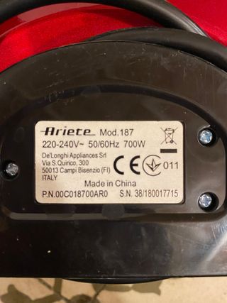 Gofrera Sandwichera Roja - Estilo retro - Como nue