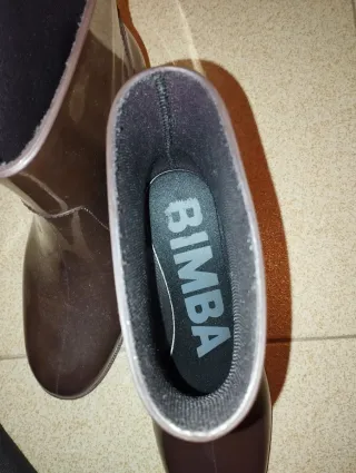 Botas de agua Bimba y Lola marrones