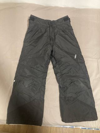 Conjunto esquí niño 8 años: pantalón, gafas, casco
