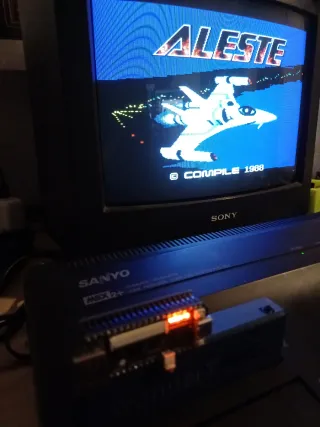 Cartucho MSX Wondertang 2.0 con microsd