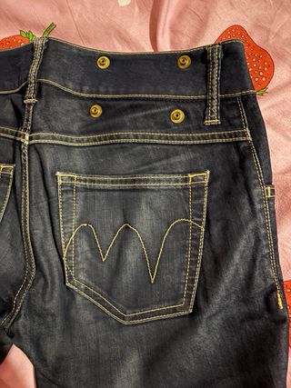 Pantalón Met azul oscuro talla 36