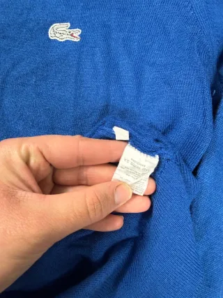 ¡¡OFERTA!! Talla S Jersey Lacoste Vintage Azul
