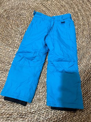 Pantalón esquí niño 3-4 años azul