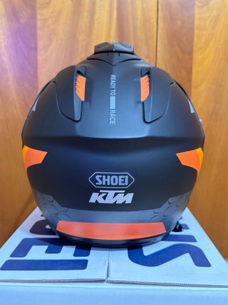 Casco Moto Adventure Naranja/Negro