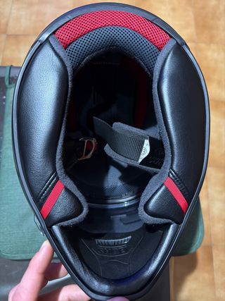 Casco Moto Adventure Naranja/Negro