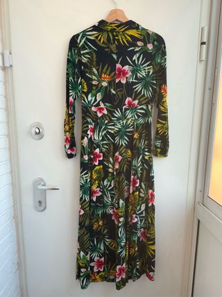 Vestido Largo estampado Menglu XS