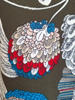 Vestido retro estampado floral