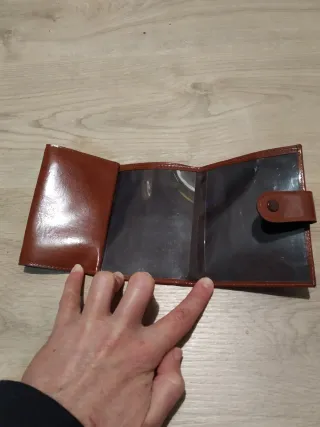 Cartera juvenil con diseño de búhos