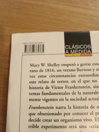 Frankenstein, clásicos a medida