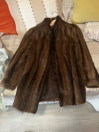 Abrigo visón sintético Gir-Piel