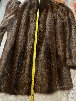 Abrigo visón sintético Gir-Piel