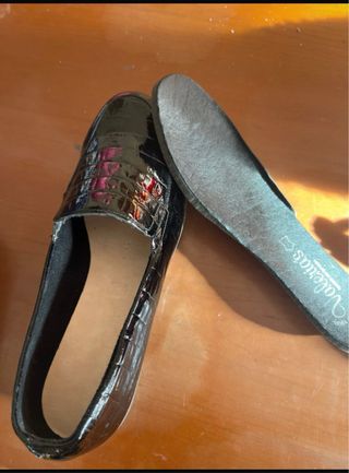 Zapatos charol negros