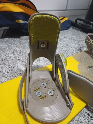 Tabla Snow Burton Feather Mujer Fijaciones