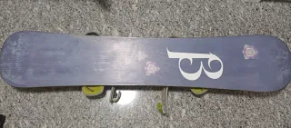 Tabla Snow Burton Feather Mujer Fijaciones