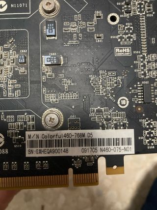 Tarjeta Gráfica GTX 460 Colorful